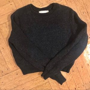 Maison Kitsune Cropped Sweater
